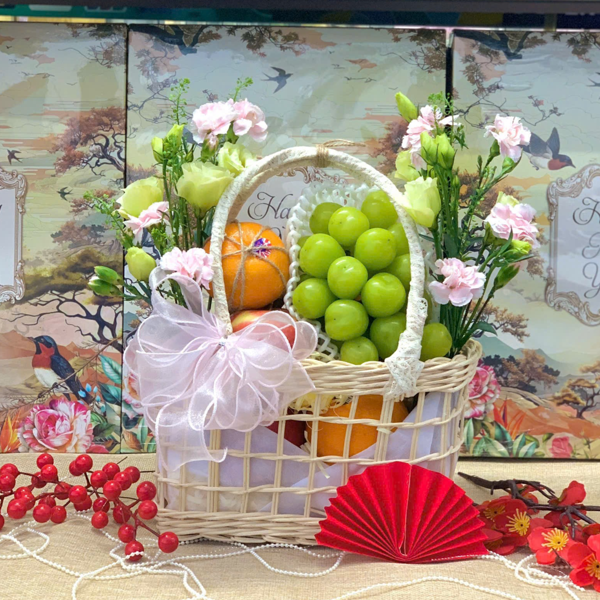 GIỎ QUÀ CÓ HOA